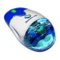 Skeuoss Frutiger Aero Aqua Liquid Mouse - Blue